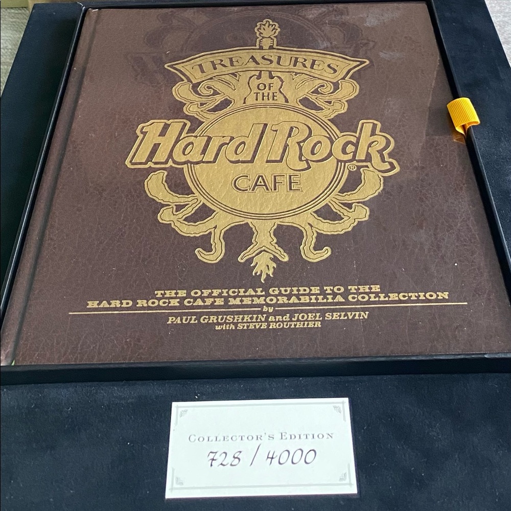 Hard Rock Treasures Collectors Book - RARE